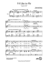 I'd Like to Fly - David Waggoner - Partition - Chœur