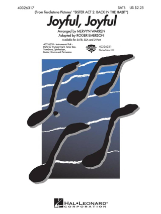 Joyful, Joyful - SATB - BEETHOVEN - Partition