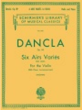 6 Airs Variés - Violon - DANCLA - Partition - Violon