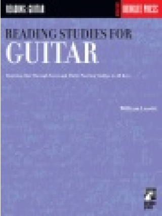 Reading Studies for guitar - William Leavitt - Partition - Guitare