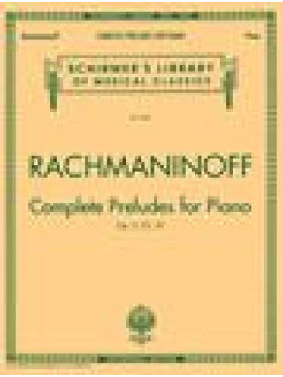 Préludes - RACHMANINOV - Partition - Piano