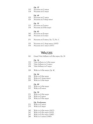 Complete Preludes, Nocturnes & Waltzes - CHOPIN - Partition - Piano