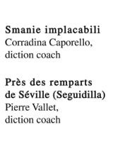 Diction Coach : Arias for Mezzo Soprano + CD - Partition