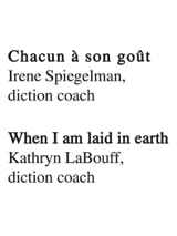 Diction Coach : Arias for Mezzo Soprano + CD - Partition