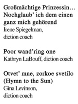 Diction Coach - Coloratura Arias For Soprano - Partition - Pédagogie