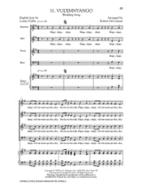 Choral Folk Songs From South Africa - Partition - Chœur