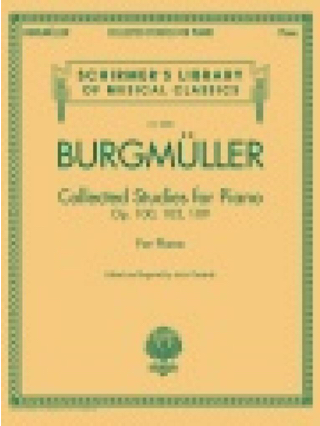 Collected studies - Frédéric Burgmuller - Partition - Piano