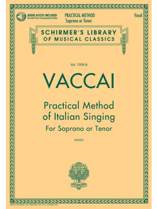 Practical Method of Italian Singing - Vaccai Nicola - Partition