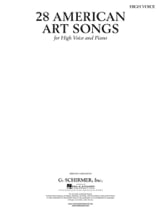 28 American Art Songs. Voix haute - Partition - Recueils