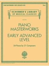Piano Masterworks. Early advanced level - Partition - Piano