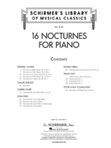 16 Nocturnes Pour Piano - Partition - Piano