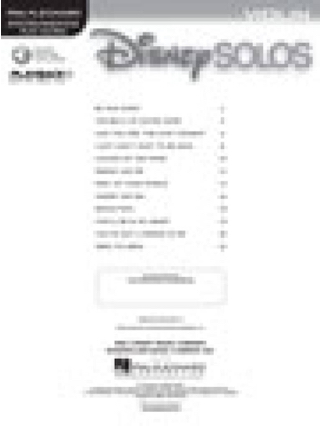 Disney Solos - Violon - DISNEY - Partition - Violon