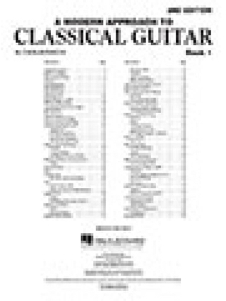 A Modern Approach to Classical Guitar - Volume 1 - Charles Duncan