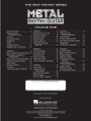 Metal Rhythm Guitar Volume One - Troy Stetina - Partition - Guitare