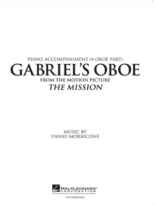 Gabriel's Oboe - Mission - Film - Ennio Morricone - Partition