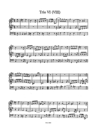 11 Orgeltrios - Georg Andreas Sorge - Partition - Orgue