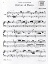 Souvenir de Chopin - HONEGGER - Partition - Piano