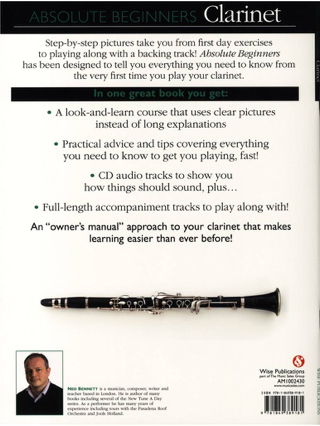 Absolute Beginners - Clarinet - Ned Bennett - Partition - Clarinette