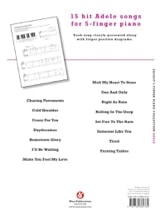 Easiest 5-Finger Piano Collection - Adele - Partition - Pop / Rock