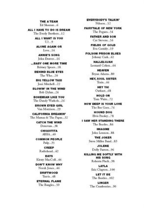 The little black book of classic songs for Ukulele - Partition