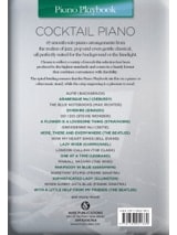 Piano Playbook - Cocktail Piano - Partition - Pop / Rock
