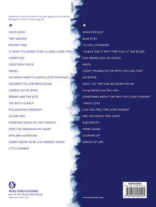 Diamonds - Elton John - Partition - Pop / Rock