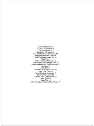 It's easy to play christmas songs - Noël - Partition