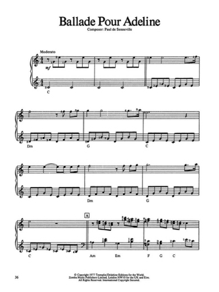 It's easy to play Richard Clayderman - Richard Clayderman - Partition
