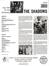 Big Hits Of The Shadows - The Shadows - Partition - Pop / Rock