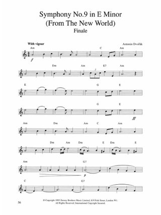 50+ easy classical Solos for Violon - Partition - Violon