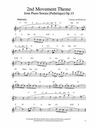 50+ easy classical Solos for Violon - Partition - Violon