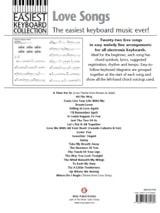 Easiest Keyboard Collection - Love Songs - Partition - Pop / Rock