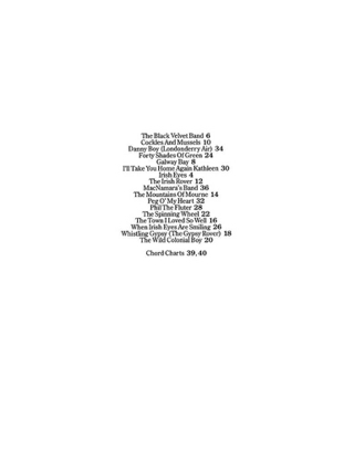 Irish Songs - Kenneth Baker - Partition - Musique du monde