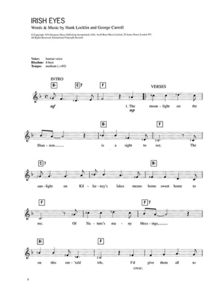 Irish Songs - Kenneth Baker - Partition - Musique du monde