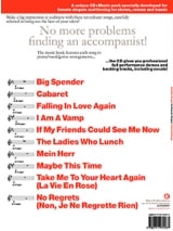 Audition Songs For Female Singers Cabaret Songs - Partition