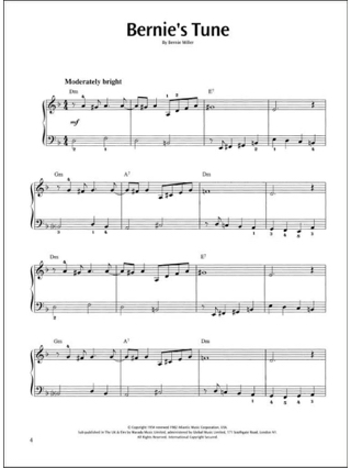 Easy Piano Solos - Partition - Jazz