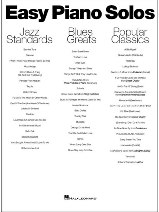 Easy Piano Solos - Partition - Jazz