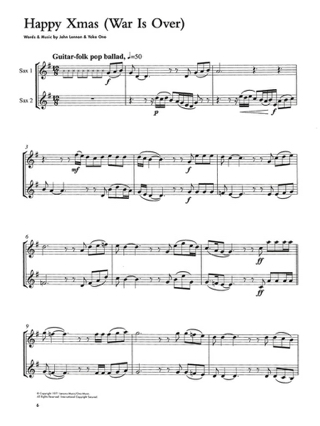 Guest Spot - Christmas Duets Playalong For Saxo Alto - Partition