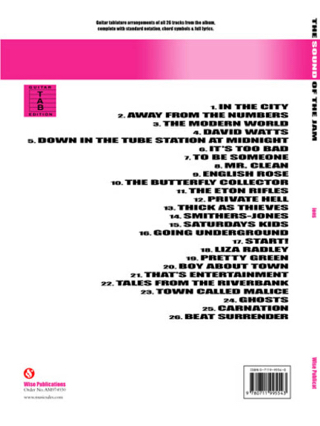 The Sound Of The Jam - The Jam - Partition - Pop / Rock