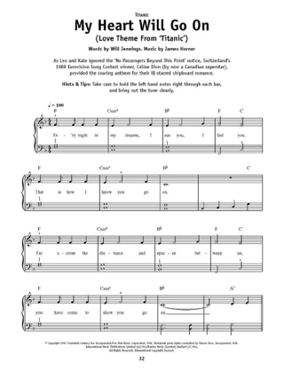 Really easy piano - Film songs - Partition - Musique de film