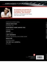 ...Arranged For Piano - Jeff Buckley - Partition - Pop / Rock