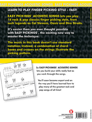 Easy Pickings Acoustic Songs Guitar - Partition