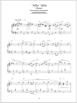 TV themes for solo piano - Partition - Musique de film
