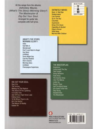 The Oasis Collection - Oasis - Partition - Pop / Rock