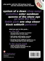Play Along Guitar Audio Cd - Heavy Rock - Partition - Guitare