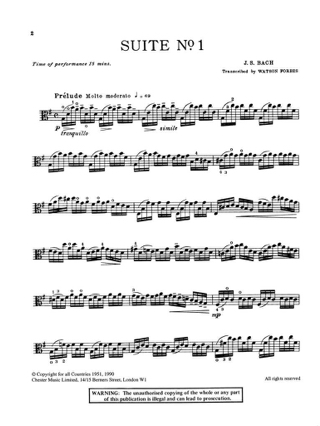 The Solo Cello Suites - Bach Johann Sebastian / Forbes Watson