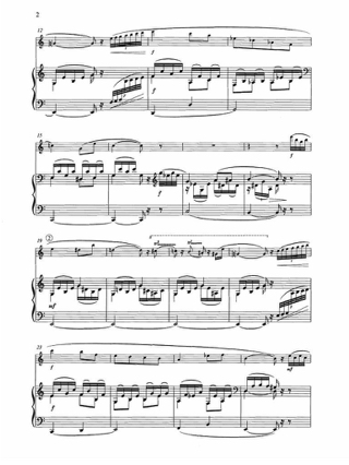 Sonate - POULENC - Partition - Flûte traversière