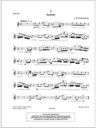 Flute Solos - Volume 2 - Flute piano - Trevor Wye - Partition