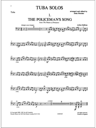 Just Brass Tuba Solos Volume 1 - Partition - Tuba