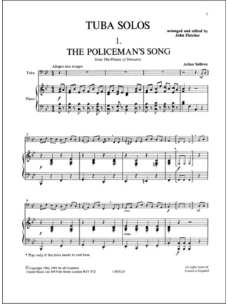 Just Brass Tuba Solos Volume 1 - Partition - Tuba